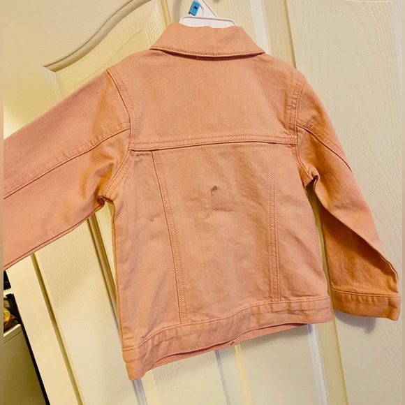 NEW! Carter’s Button Down Pink Denim Jacket - Picture 6 of 12